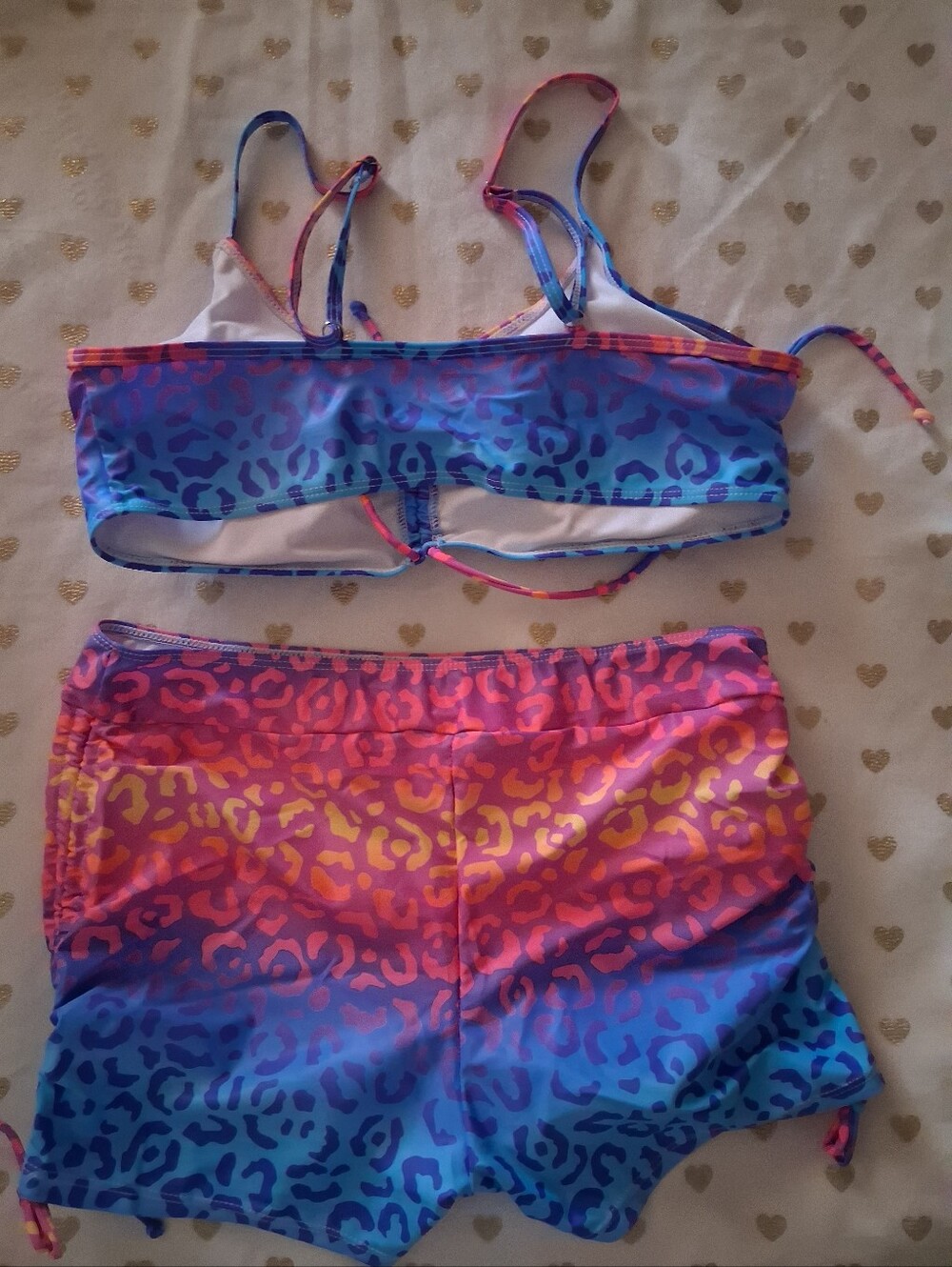 🎉S-HP🎉 *NIP* 🔥3/$70 Womens 2pc. Leopard Print Swimsuit - Picture 7 of 9